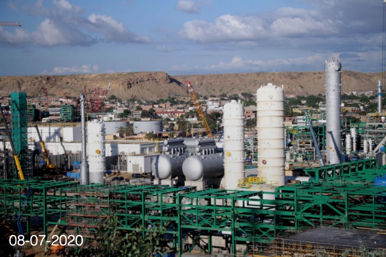 Vuelve la actividad al Proyecto Modernización Refinería Talara